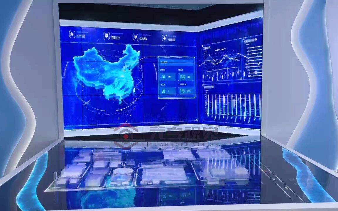 恩菲良鄉(xiāng)污水處理廠數(shù)字沙盤(pán)設(shè)計(jì)與制作服務(wù)